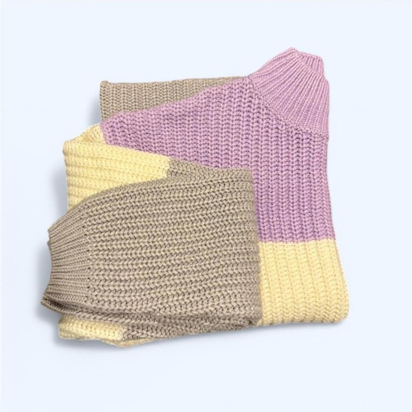 asos colorblock sweater - Picture 3 of 3